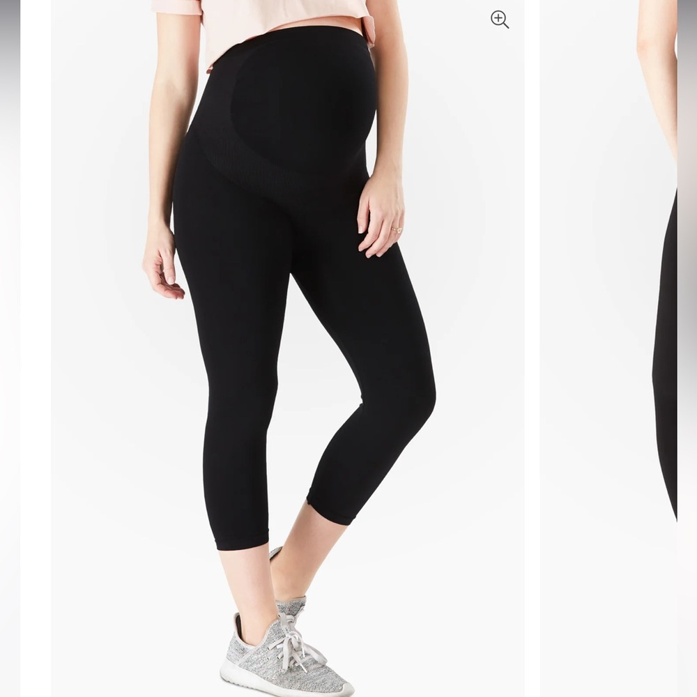 Belly Bandit Maternity Capri Leggings with Bump Support